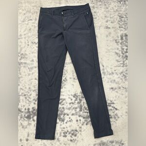 Lululemon ABC Skinny-Fit Warpstreme Trousers Pants Size 32x32 in Obsidian